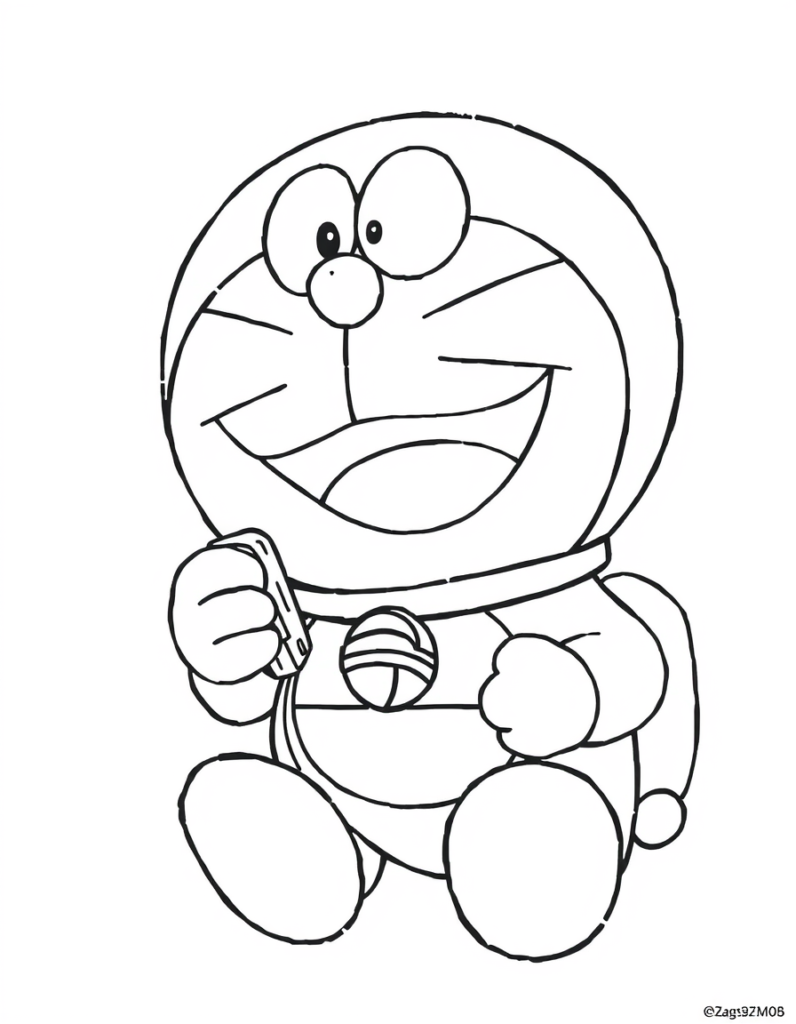 Doraemon coloring pages