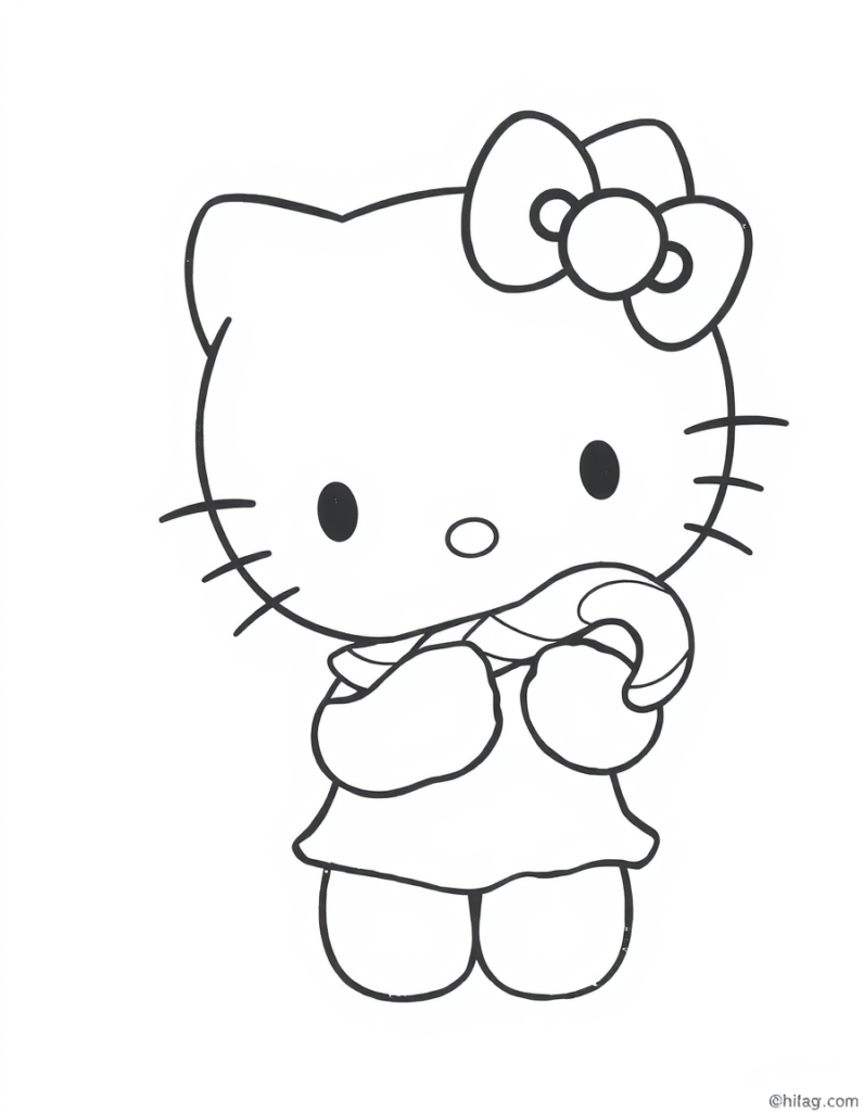 hello kitty coloring pages